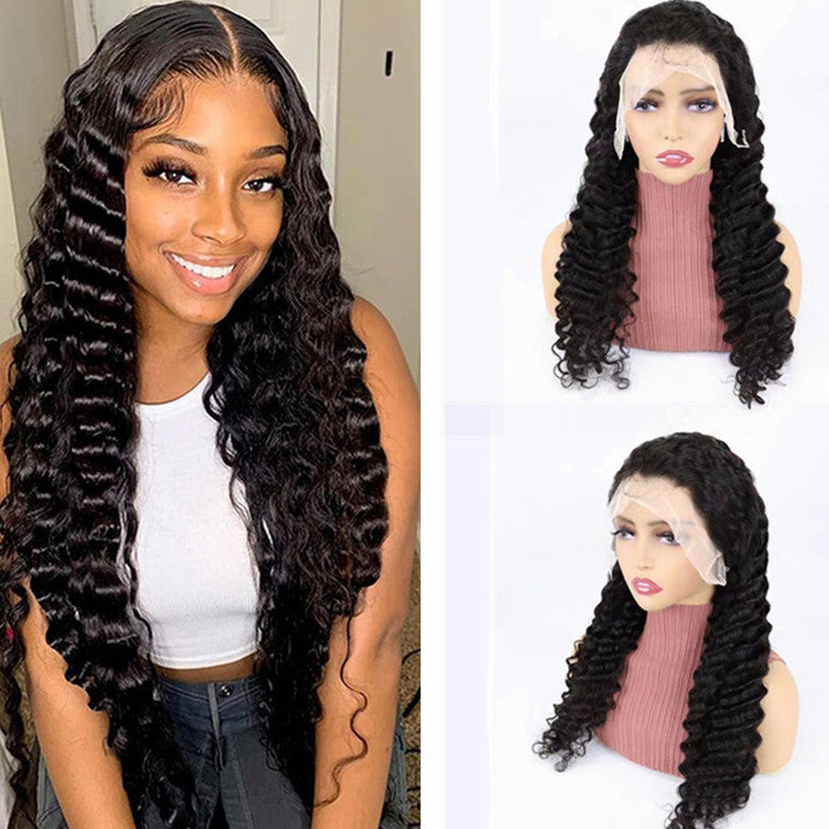 Deep Wave Lace Front Wig Human Hair Deep Wave Lace Front Wig Human Hair